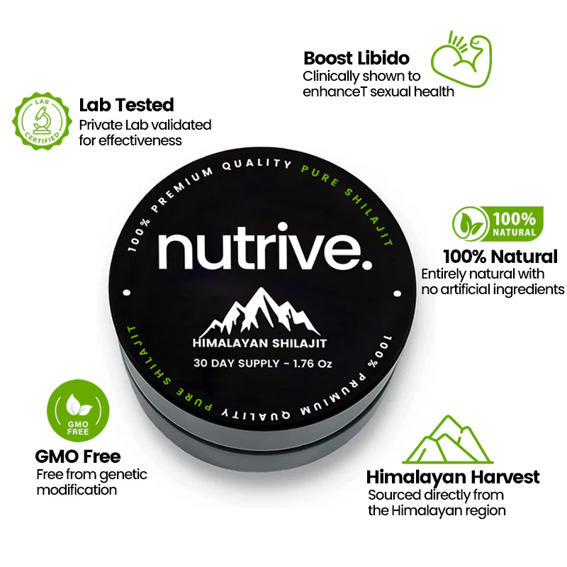 Nutrive™ PURE SHILAJIT RESIN